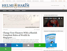 Tablet Screenshot of helmihakim.com